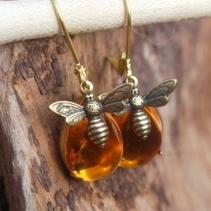 Honey Bee Earrings.......